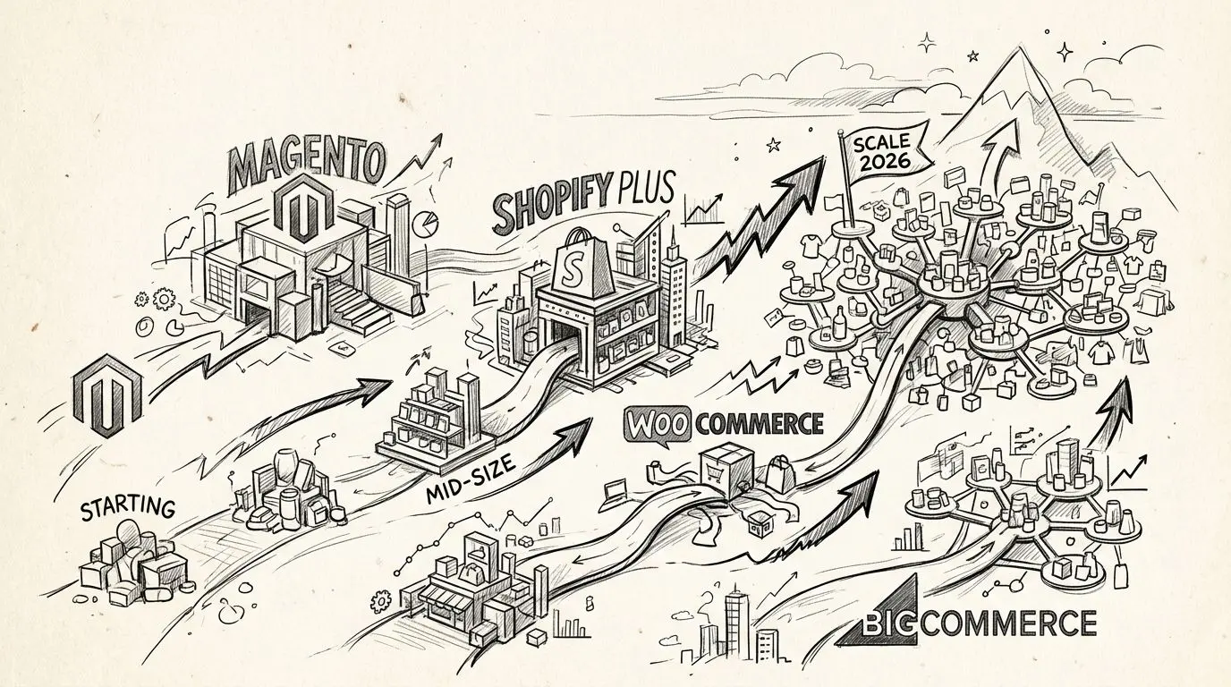 Ecommerce Platforms Ranked by Scalability (2026)