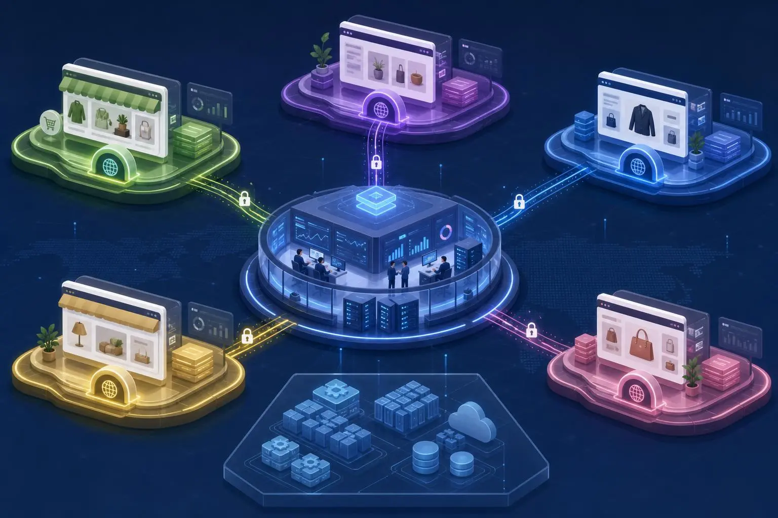 Building a Multi-Tenant Shopify POS Product Without Forking the Storefront