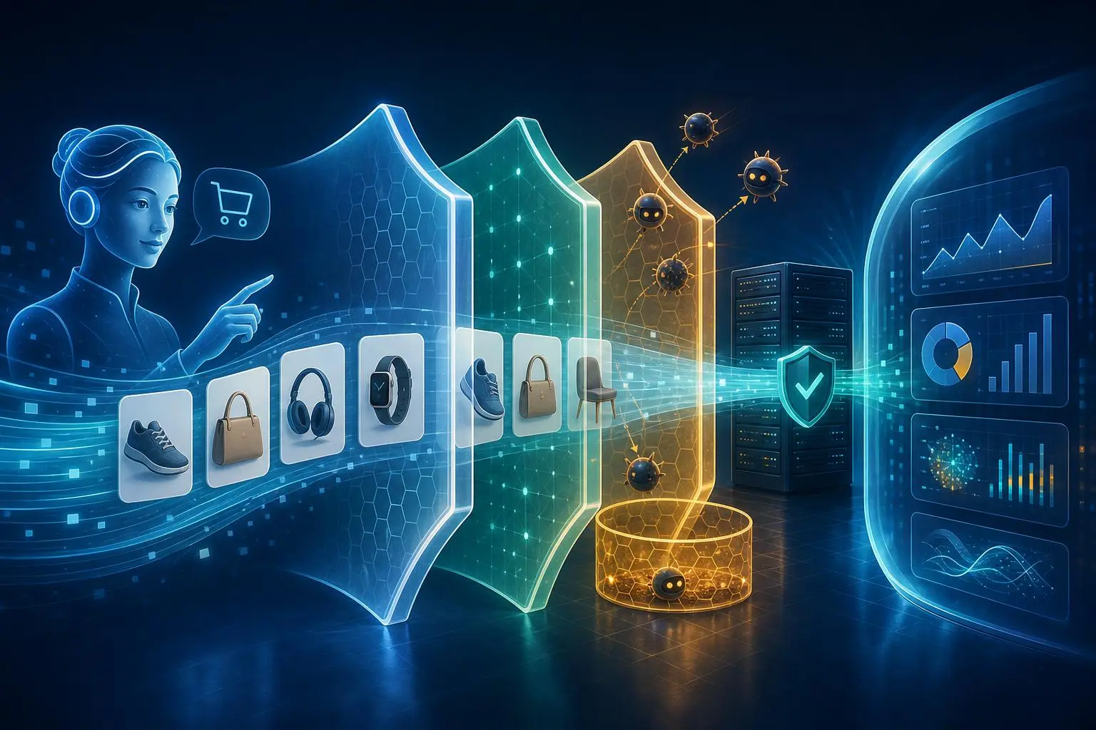 Making Shopify AI Catalog Chat Safer Without Losing Merchant Visibility